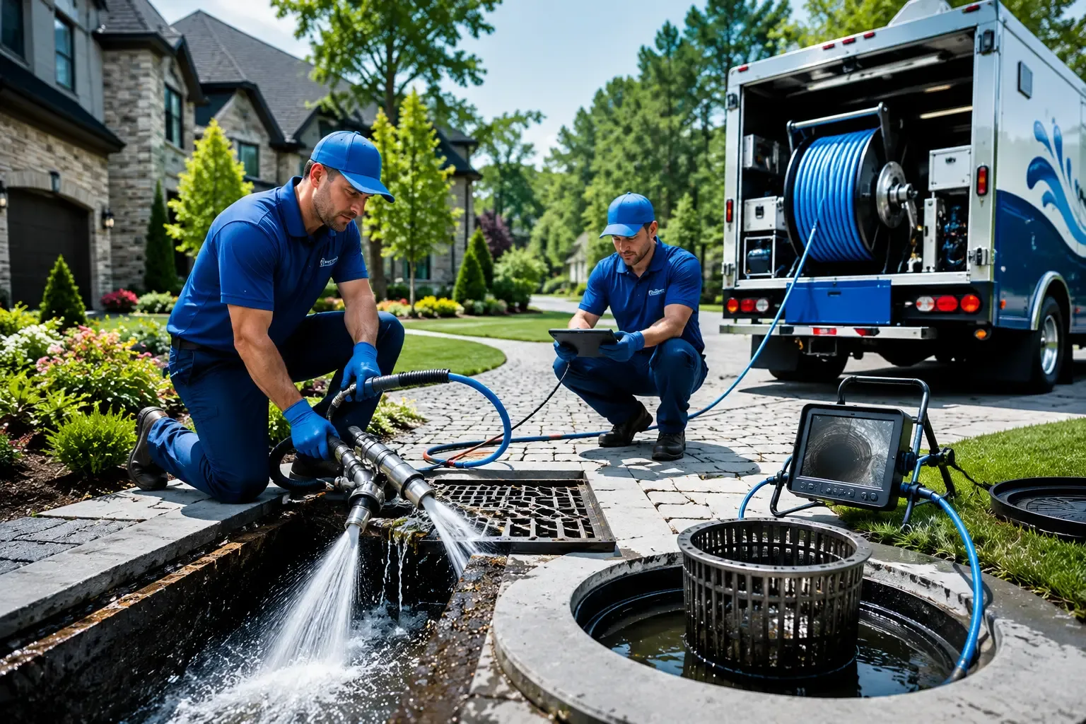 Local outdoor drain cleaning professionals in North Pomfret, VT